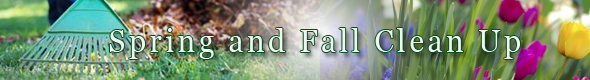 Spring and Fall Clean Ups
